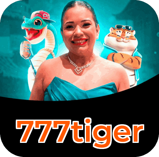 Interface do aplicativo 777tiger mostrando jogos disponíveis no iOS e Android